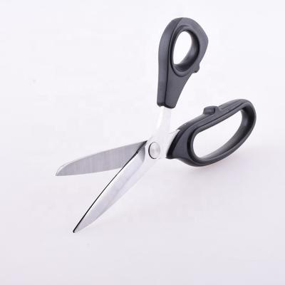 China Universal Cut Heavy Duty Stainless Steel Tailor Scissors Sewing Scissors With Soft Grip Handle for sale