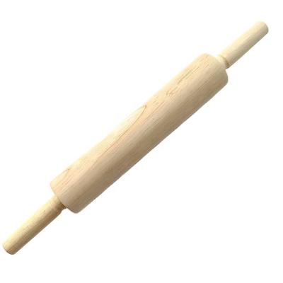 China Sustainable Wooden Pin For Baking Pastry Pizza Dough Wood Roller Pin Kitchen Utensil Tool for sale