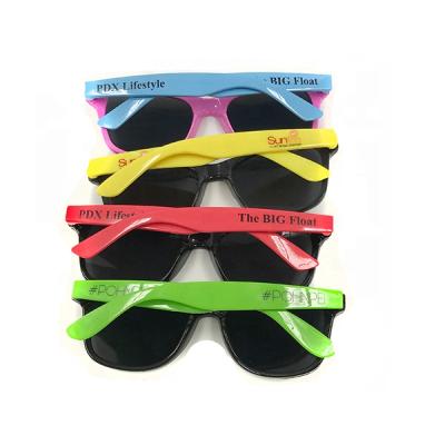 China Wholesale Promotional Retro Sports Sunglasses Vintage Plastic Sunglasses With Custom Logo for sale