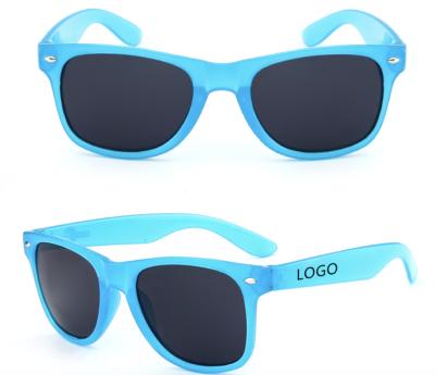 China Unisex Sports Sunglasses Glow In Dark Sunglasses Summer Style Candy Color Sun Glasses Wear Glowing In Dark Sunglasses for sale