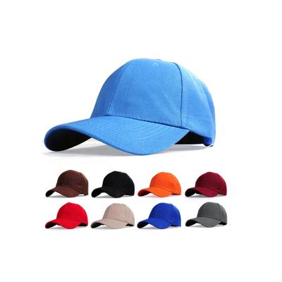 China 6-Panel Color Cotton Twill Adjustable Strap COMMON Basic Outdoor Sports Unisex Blank Baseball Cap for sale