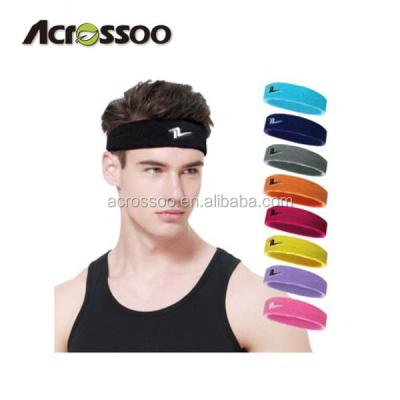 China 85% cotton terry cotton headband headband / sweatabsorbing headband sport headband for sale