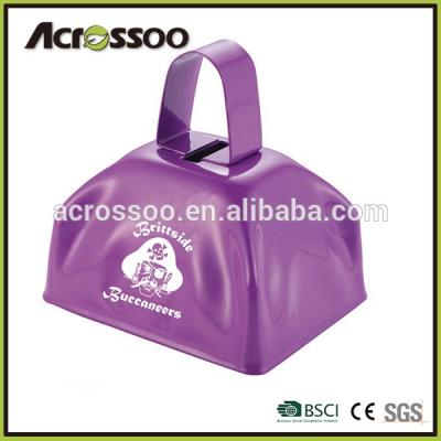 China Europe 3inch metal cowbells /promotional cow bell/custom logo cow bells for sale