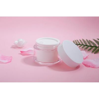 China Customization manufacturing palstic empty comestic jar 50/80g face cream bottle for sale