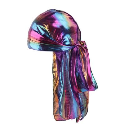 China Main Wholesale Custom Durags Silky Satin Women Bandanas Wrap Designer Durags For Men for sale