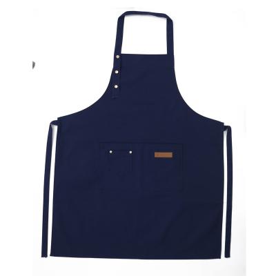 China New style lower price quality canvas anti-fouling apron stain resistant apron fabric waterproof and oil apron for sale