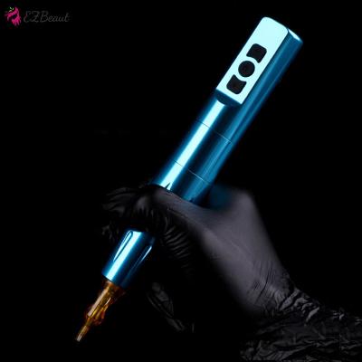 China Permanent Power Y13 Stable Suction Tattoo Mobile Tattoo Pen Lithium Battery Wireless Motor Magnetic Wireless Tattoo Pen PMU for sale