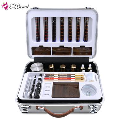 China PMU Permanent Starter Easy Operation Complete Accessories Tattoo Permanent Makeup Training Microblading Kit For Academy for sale