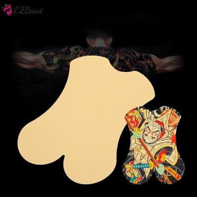 China Large Flexible Beginner Auxiliary Provides Full Back Silicone Artificial Blank Tattoo Practice Skin For Body Art Training Tattoo Practice for sale