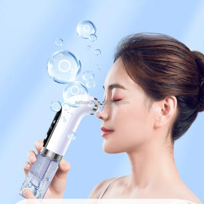 China Newest Water Cycle Face Nose Micro Head Vacuum Small Bubble Micro Facial Microdermabrasion Blackhead Remover Machine Microdermabrasion Blackhead Remover for sale