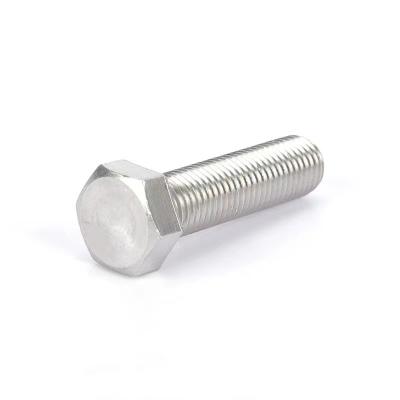 China General Industry 304/316 Stainless Steel Full Thread Machine Screw Hexagon Head Bolt for sale