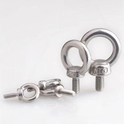 China For Easy Install/Use Corrosion Resistance Hardware Lifting Screw Buckle Hole Maximum Heavy Duty Stainless Eye Bolt for sale