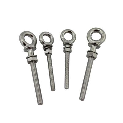 China For Easy Install/Use Corrosion Resistance Hardware Accessories Stainless Steel Lifting 316 Max Screw Rigging Eye Bolt for sale