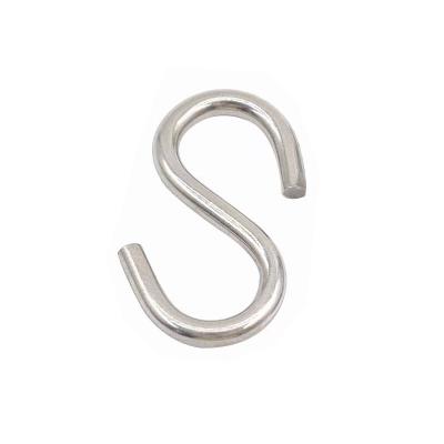 China Heavy Industry High Quality Kitchen Stainless Steel Clothes Hanger Home S Shaped Hook for sale