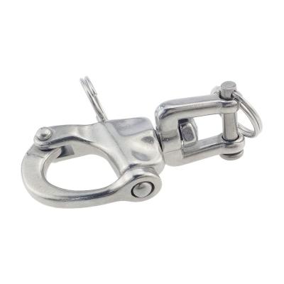 China Heavy Industry Captive Pin Jaw Eye Swivel Snap Stainless Quick Released Shackle for sale