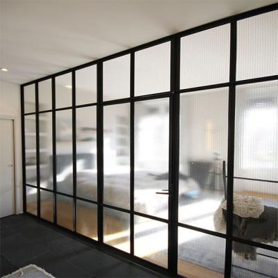 China Modern Office Partition Wall High Quality Grade Transparent Glass Office Movable Partition Wall For Room for sale