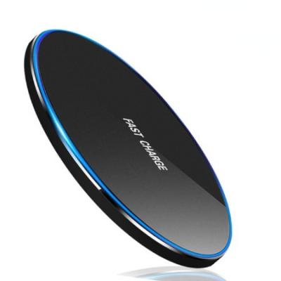 China High Quality Mobile Phone QI Fast Wireless Charger For iPhone 12 12Pro 12Pro Max For Samsung S21 Charging Ultrathin Wireless Battery Charger for sale