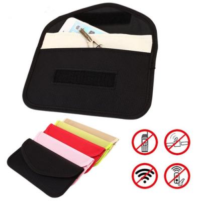 China No Signal Car Key Signal Blocker Case Custom Faraday Bag For WIFI/GSM/LTE/NFC/RFID Car Key Mobile Phone Signal Blocker for sale