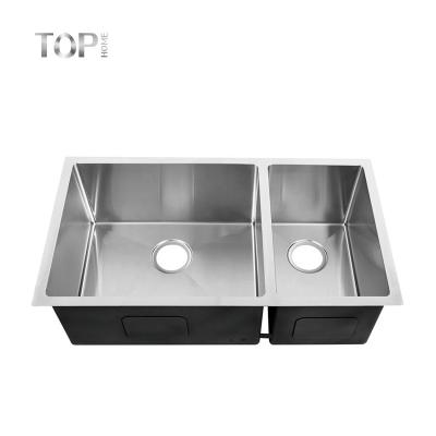 China Modern Hot Selling 304 Stainless Steel 32 Inch Undermount Workstation Kitchen Sink for sale