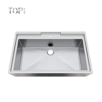 China Modern High Quality 42 Inch Topmount Single Bowl Farmhouse Stainless Steel Sink for sale