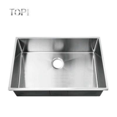 China Modern Topmount Drop-in Washroom 304 Nickel Bearing Content Grey Sink For Hotel Room for sale