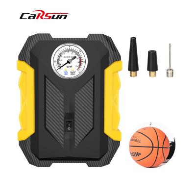 China Light CARSUN 12v Smart High Pressure Auto Inflation Portable Electric Air Compressor Tire Inflator 150psi Tire Inflator for sale