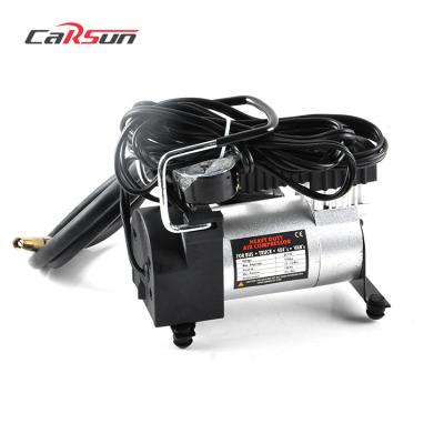 China Portable Mini Car Air Compressor 12v Digital Car Metal Inflador Pump Tire Compressor CARSUN Car Heavy Duty Tire Inflator Portable Car Metal Inflador Pump for sale