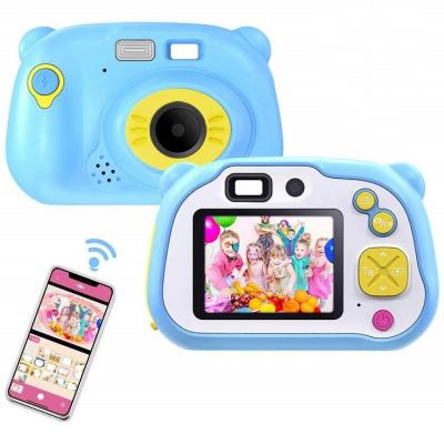 China Cheap Rechargeable 1080P HD Digital Camera Dual Lens Wifi Front And Rear Kids Camera for sale