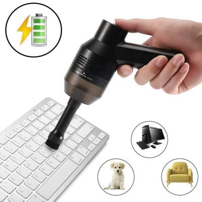 China Computer Keyboards Cars Sofas Desks Pet Houses Dust Hair Bread Crumbs Mini Cordless USB Rechargeable Keyboard Vacuum Cleaner for sale