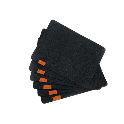 China Eco-Friendly Felt Unique Modern Non-Slip Place Mats Stocked Quality Guaranteed for sale