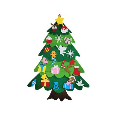 China Professional Manufacturer Custom Felt Decoration Ornament Felt Christmas Tree for sale