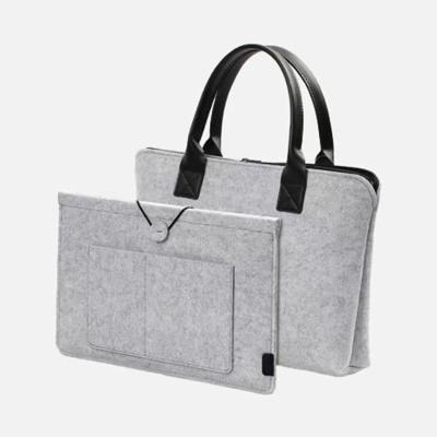 China Polyester Wholesale Top Quality Widely Used Custom Felt Fashion Laptop Bag for sale