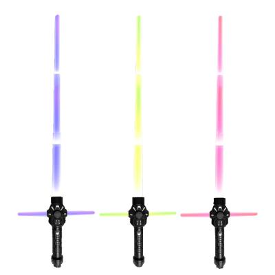 China Children Night Light High Quality Hot Selling War Game Led Space Laser Sword Cross Type Toy Sword Art Online Toys for sale