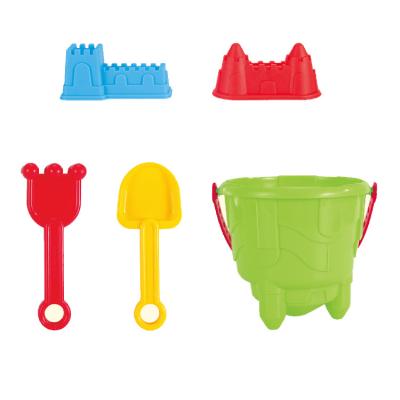 China Entertainment Toys Hot Selling Summer 5PCS Children Kids Beach Sand Water Bucket Shovel Toy for sale