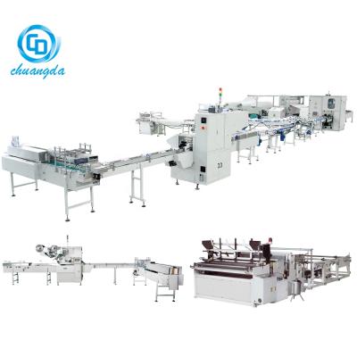 China food & Beverage Plant CDH-1575 YD-E Fully Automatic Toilet Paper Production Line for sale