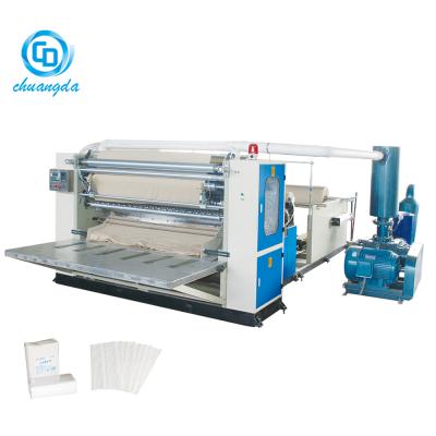 China CDH-V-7L 7 Lanes Automatic Hotels Hand Towel Folding Machine, Towel Production Line for sale