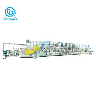 China Factory CDH-3A automatic baby diaper machine, baby diaper production line for sale