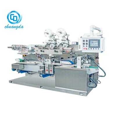 China Factory Full Automatic Wet Wet Wipes Packing Machine Cloth Packing Machine 5-120 Pcs for sale