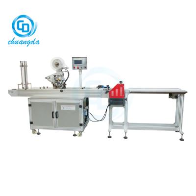 China Factory Semi-automatic Hot Melt Bonding And Labeling Machine Production Line Of Wet Wipes for sale