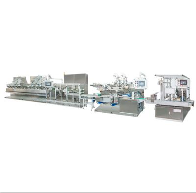 China Factory New High Speed ​​Running Baby Duster Making Machine Line Packing Machine for sale