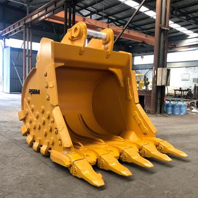 China Extreme Heavy Duty Rock Digging / RSBM Mining OEM ODM Rock Mining Bucket for sale