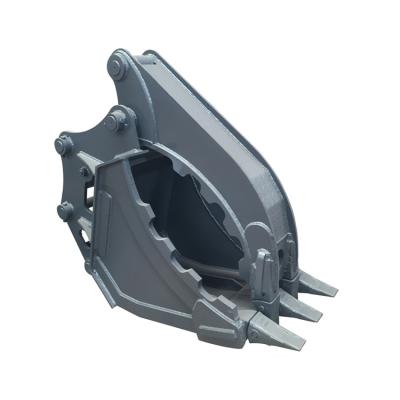 China Widely used in Ports Construction Machinery Excavator Rock Grapple Standard Grab Bucket for sale