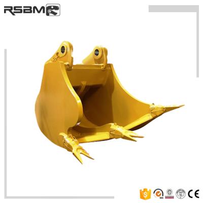 China Digging Excavator 35mm-60mm Thickness Ripper Bucket With Strongest Teeth for sale