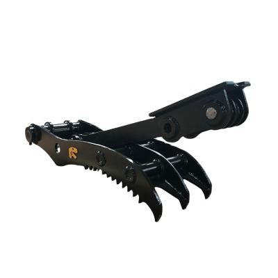 China Land Clearance Excavator Accessories 11-18T Excavator Manual Thumb For Sale for sale