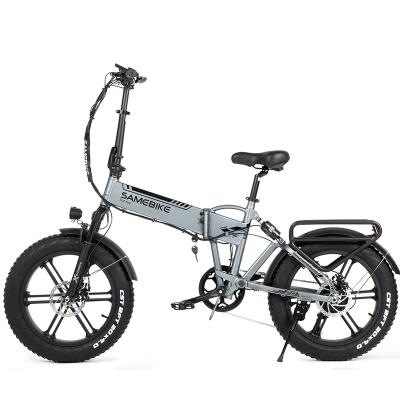 China Customized wholesale aluminum alloy logo XWLX09 good quality e-bike fat tire folding electric bike for sale