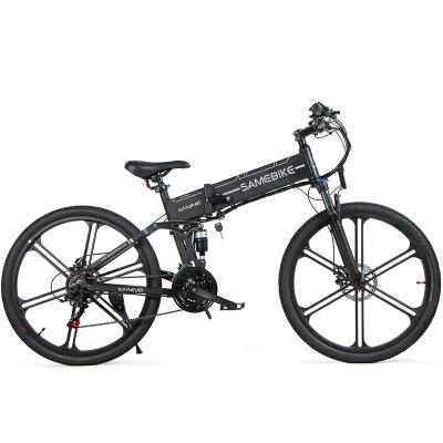 China Colorful Aluminum Alloy Samebike LO26-II Motor High Speed ​​Brushless Electric Bicycle Display Bike for sale