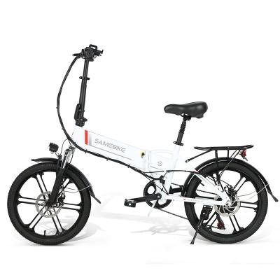 China Aluminum alloy factory stock new version 20inch electric bicycle with smart update LCD display for sale