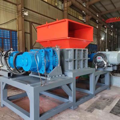 China Heavy Duty Factory Machinery Trash Recycling Industrial Cardboard Double Shaft Shredder for sale