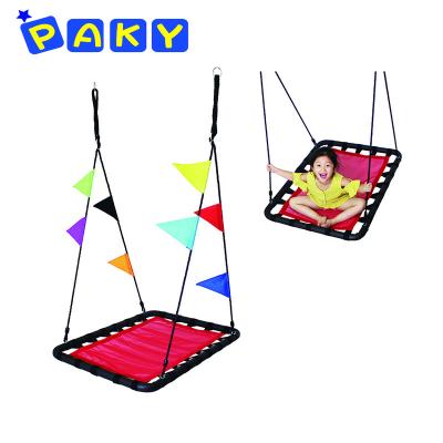 China Best Selling Indoor Zero Swing Kids Square Swing Seat for sale