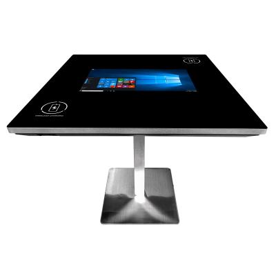 China Kingsun 21.5 inch smart table waterproof radio restaurant / home loaded interactive pcap touch screen table for sale